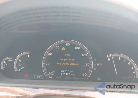 2008 Mercedes-Benz S 550 from USA, damaged, VIN WDDNG71X48A165244